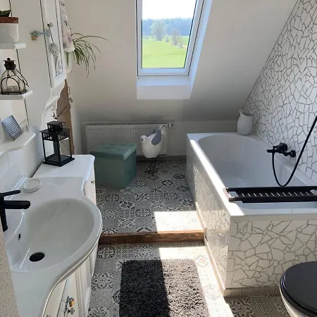 Romantische Bauernhof, 100m2 Offenes Dachgeschoss Daire Auhausen (Donau-Ries)