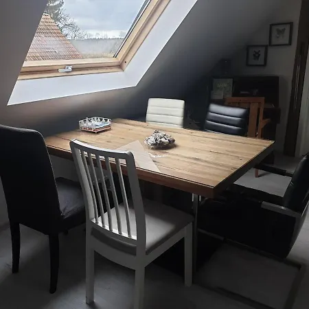 Daire Romantische Bauernhof, 100m2 Offenes Dachgeschoss Auhausen (Donau-Ries)